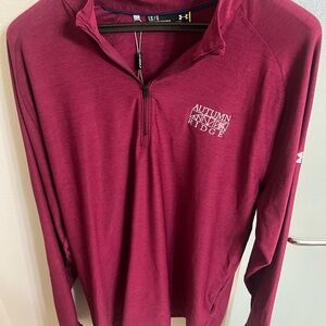 LG Maroon Quarter-Zip Pullover